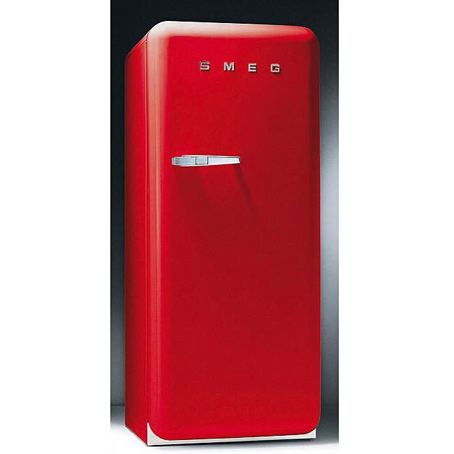 Smeg Retro Style 1.3 Cu. Ft. Red Compact Refrigerator, Fred's Appliance