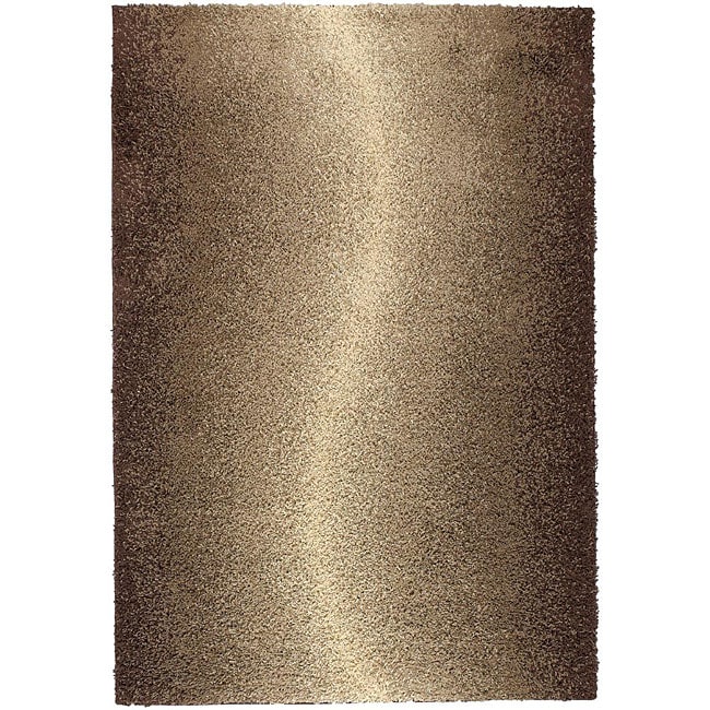 Visionaire Brown Abstract Rug (3'11 x 5'10) 3x5   4x6 Rugs