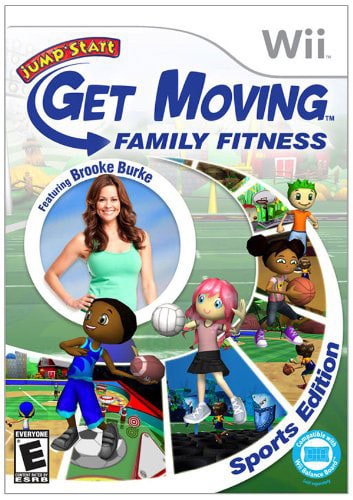 Wii   Jumpstart Get Moving Family Fitness  