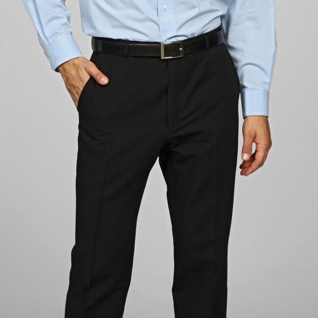 Paolo Vista Men's Italian Dress Pants - 12736769 - Overstock.com ...