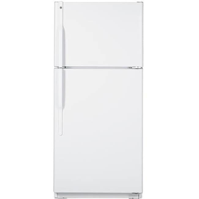 GE 18.2 Cubic feet Top freezer White Refrigerator  