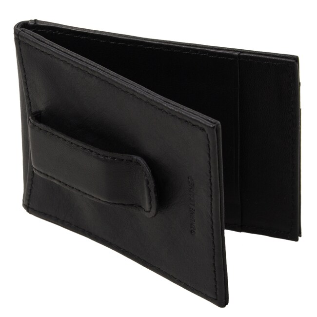 perry ellis money clip wallet