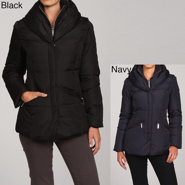 michael kors black puffer jacket