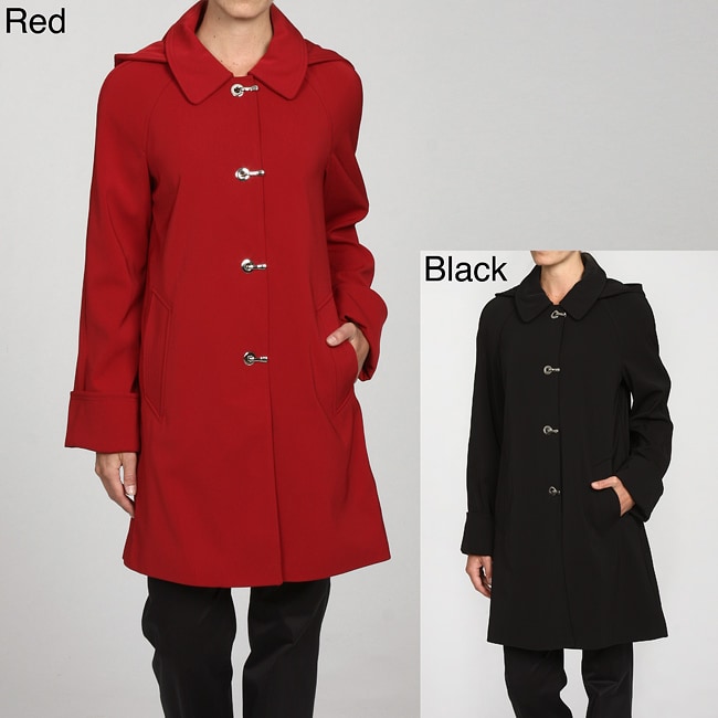 London Fog Women's Hooded Clip Coat Free Shipping On Orders Over 45