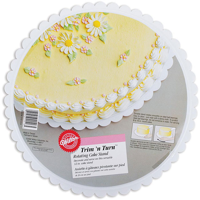 Trim n Turn 12 inch Rotating Cake Stand  