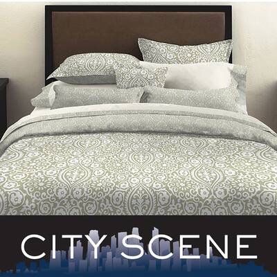 City Scene Henna 7-piece Bed in a Bag with Sheet Set
