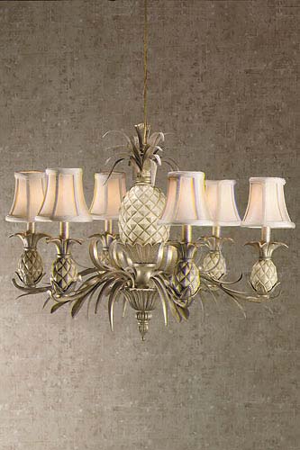 Pineapple Six-light Chandelier - Free Shipping Today - Overstock.com ...