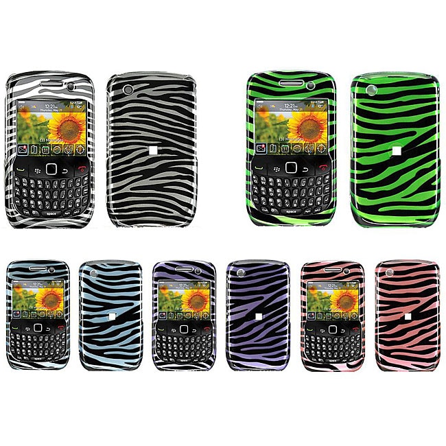 BlackBerry Curve 8530/ 8520 Zebra Pattern Case  