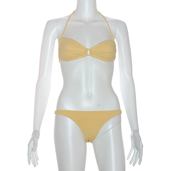 Cotn by Lucenti Swimwear Womens Gemada Bandeau Bikini   