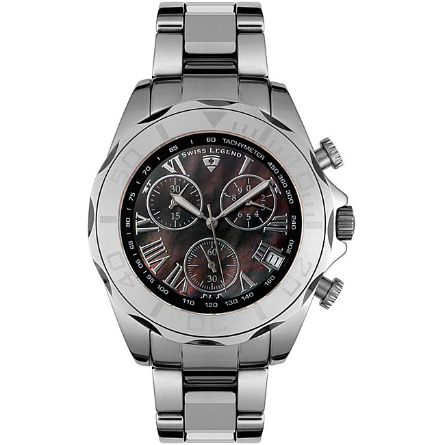 Swiss Legend Mens Chronograph Tungsten Watch  