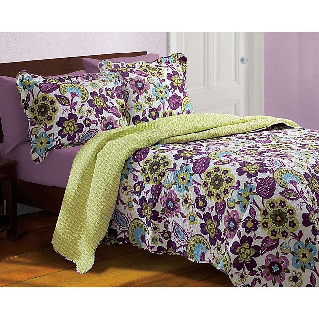 Bohemian Full/ Queen-size 2-piece Quilt Set - Free ...