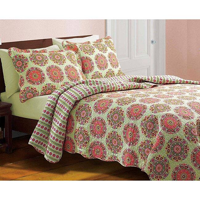 Jaipur Full/Queen-size 2-piece Quilt Set