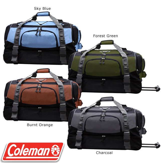 coleman 30 drop bottom duffel