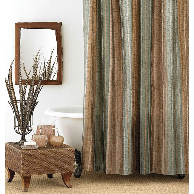 Voile Cafe Net Curtains Shower Curtain for Living Room