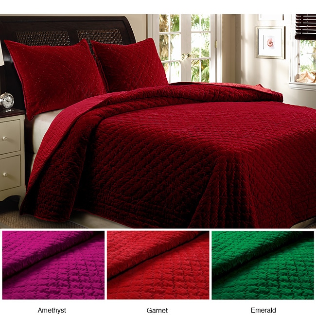 Velvet King size Quilt Set Today $113.99 4.2 (21 reviews)