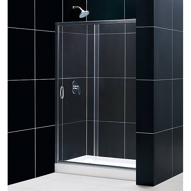 DreamLine Infinity 44-48x72-inch Framed Shower Door with Clear Glass