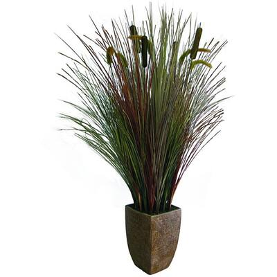 Vintage Home 48-inch Realistic Silk Onion Grass Plant - 50"