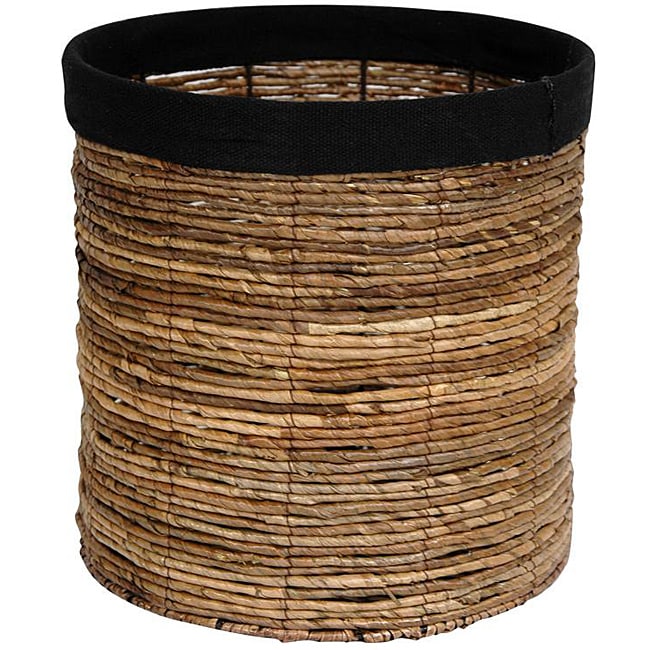 Banana Leaf 13 inch Woven Basket (China)