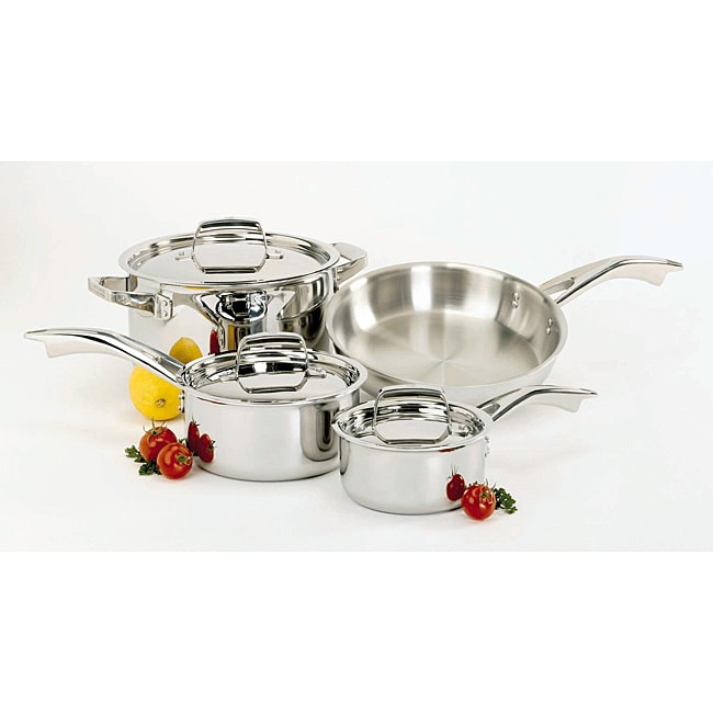 J.A. Henckels International Classic Clad 7-piece Cookware Set ...