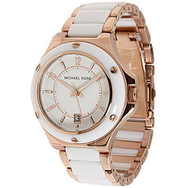 Michael Kors Womens MK5261 Rose Goldtone Watch  