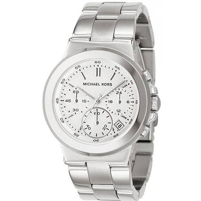 Michael Kors Womens MK5221 Polished Stainless Steel Watch   