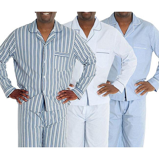 Men's Classic Cotton Pajamas - Free Shipping On Orders Over $45