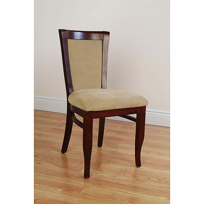 Shop European Mahogany Dining Chairs (Set of 2) Free Shipping Today