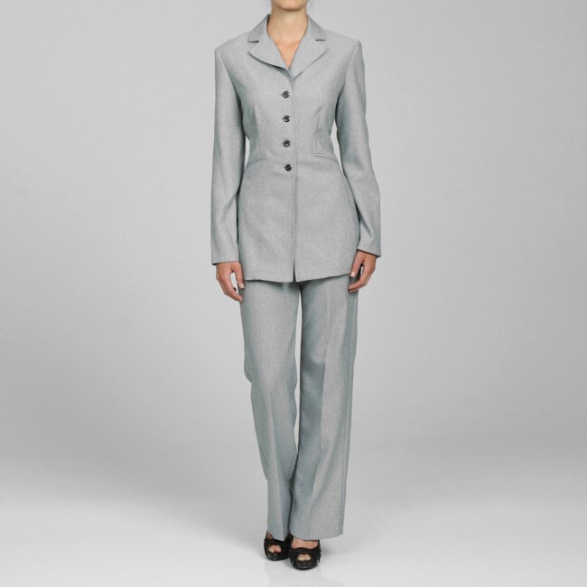 Sweet Women's Duster Jacket Pant Suit - Free Shipping Today - Overstock ...