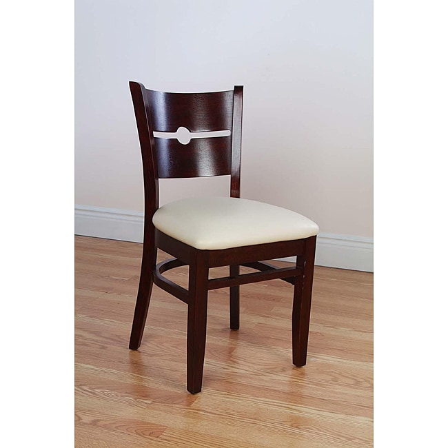 Coin Back Dark Mahogany Chairs (Set of 2) Today $156.09