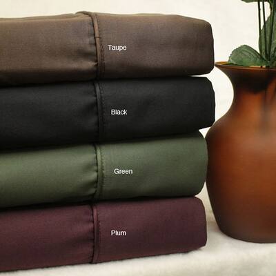 Max Collection 500 Thread Count Solid Sheet Set