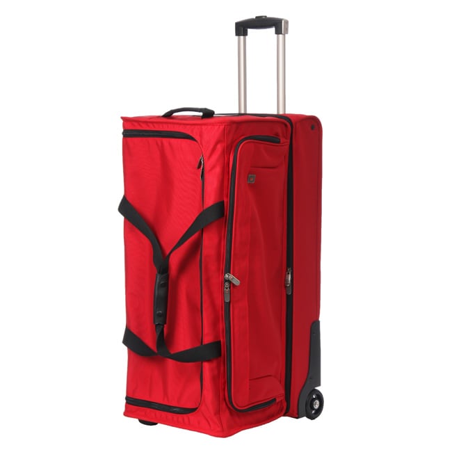 Victorinox Mobilizer Red NXT 30-inch Collapsible Wheeled Duffel Bag ...