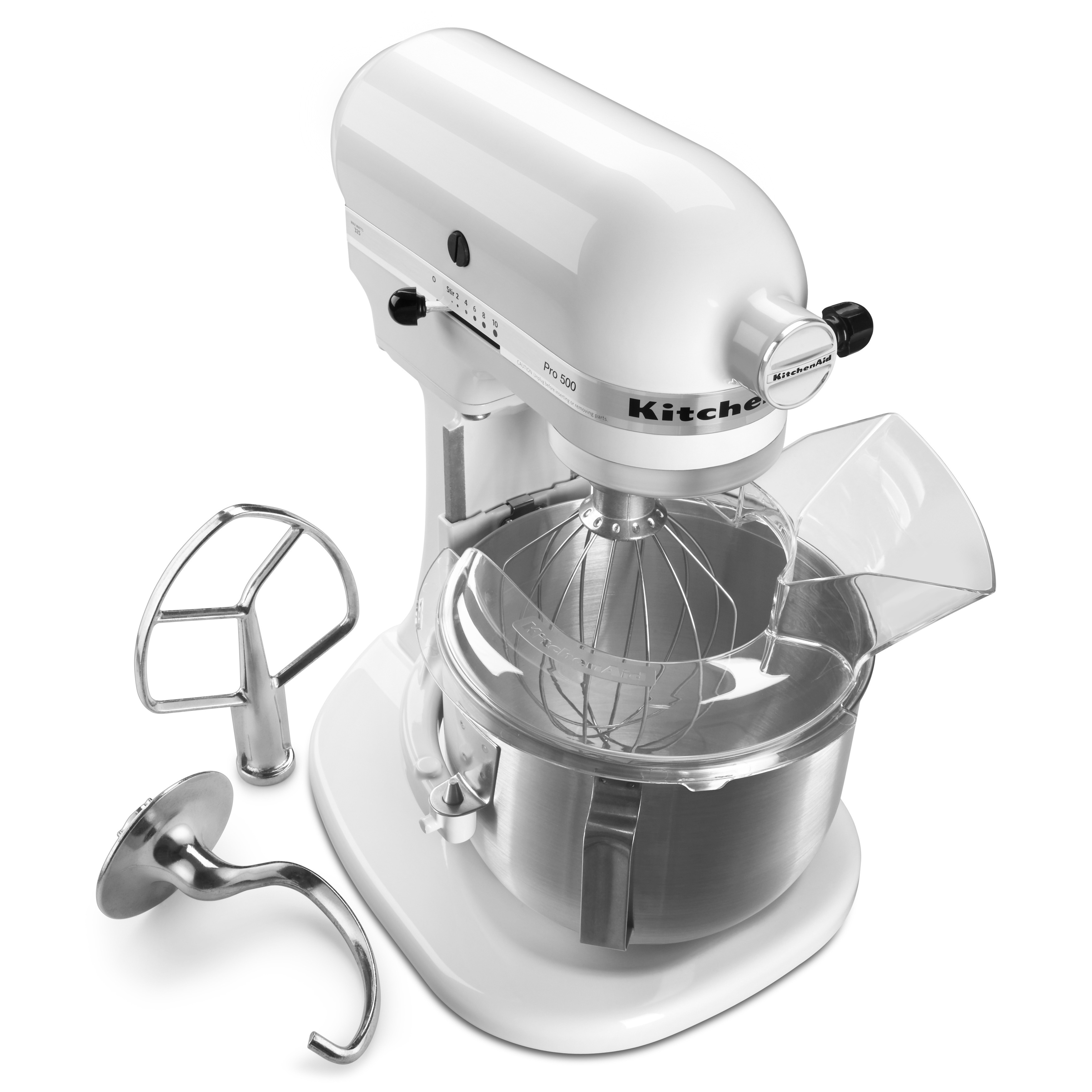 KitchenAid KSM500PSWH White 5-quart Pro 500 Bowl-Lift 10-speed