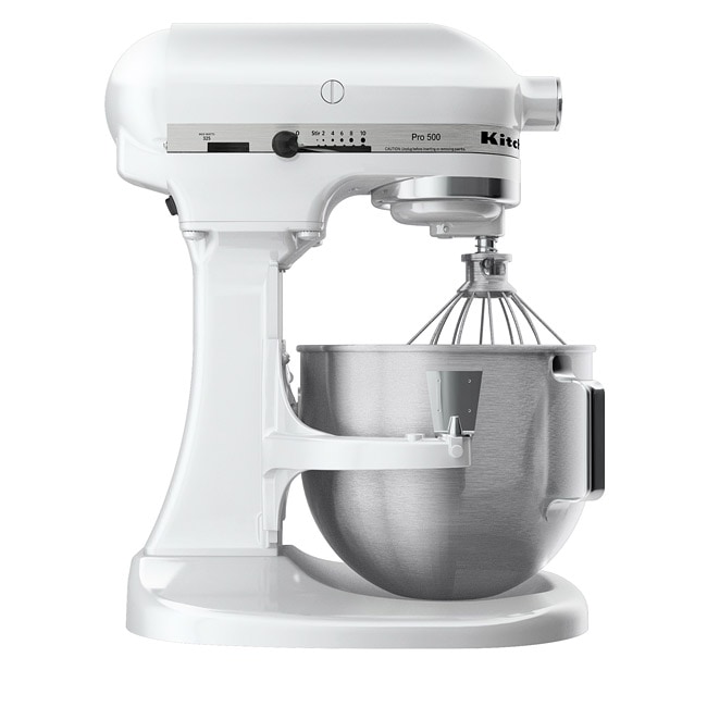 KitchenAid RKSM500WH White Pro 500 5 quart Mixer (Refurbished 