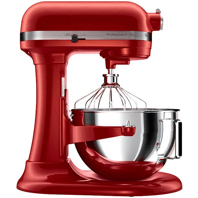 KitchenAid RKG25H0XER Empire Red 5 quart Professional Heavy Duty Mixer 