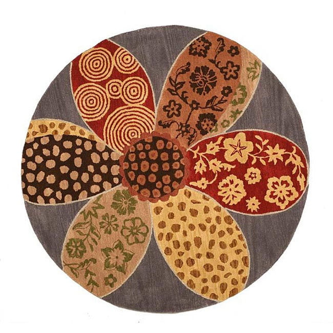 Abstract Oval, Square, & Round Area Rugs from Buy