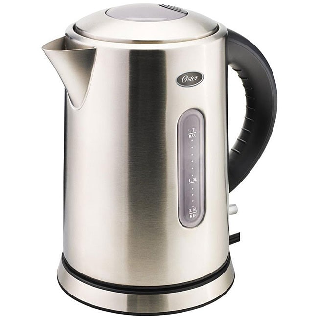 Shop Oster Stainless Steel 1.7-Liter Cordless Electric Kettle - Free ...