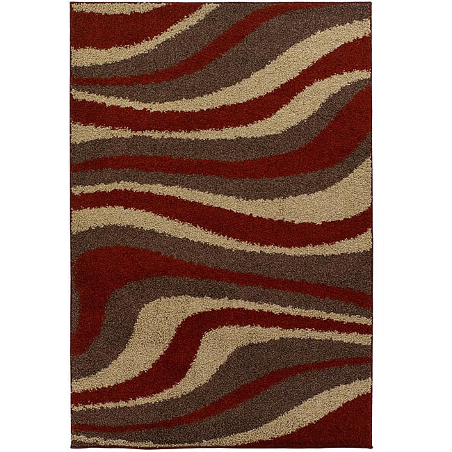 Mandara Brown Shag Rug