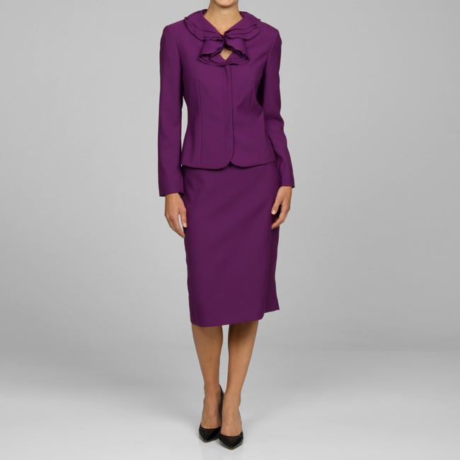 Purple Skirt Suit 32