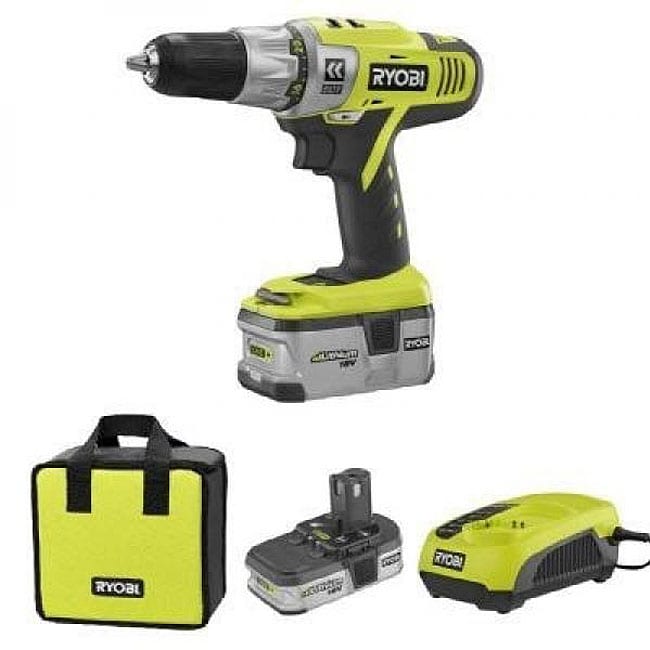 Ryobi 18v AutoShift Drill Kit (Refurbished)  