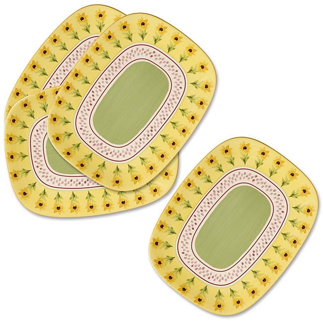 Pfaltzgraff Pistoulet Oval Buffet Plates (Set of 4)