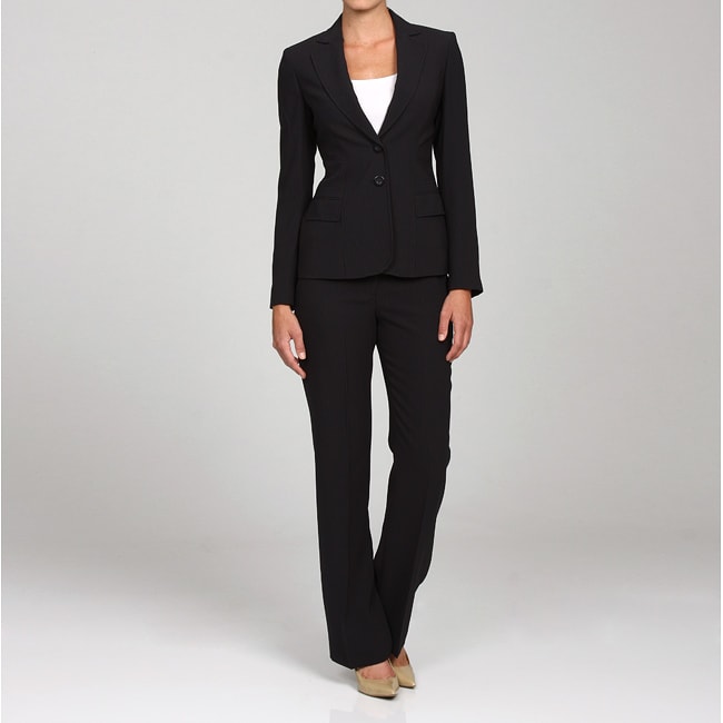 Anne Klein Women's Ink Two-piece Suit - 12964078 - Overstock.com ...