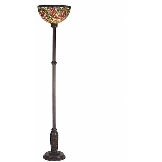 Romance Rose Bronze Floor Lamp