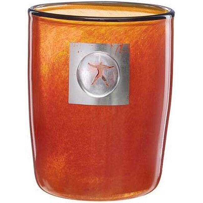 Kosta Boda Jupiter Orange Wine Cooler
