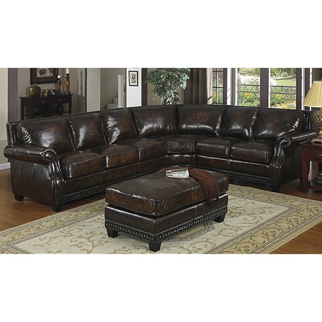 Fairhaven Leather Sectional  