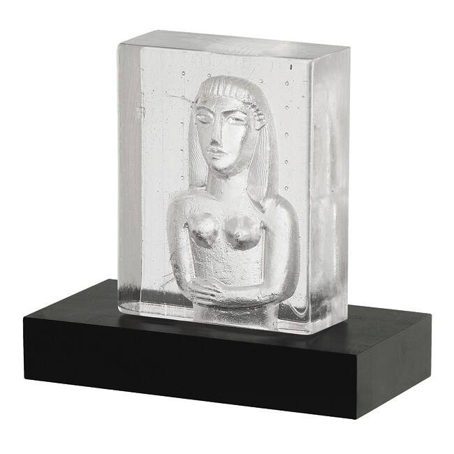 Kosta Boda Maiden Icon Sculpture