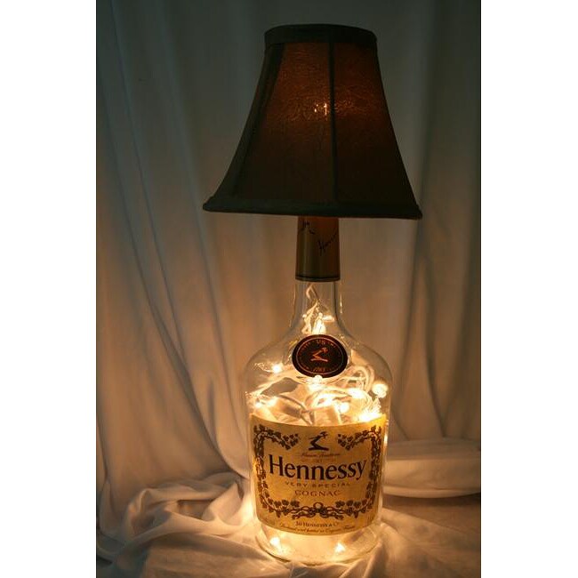 Shop Hennessy Cognac Lighted Liquor Bottle Lamp Free Shipping Today