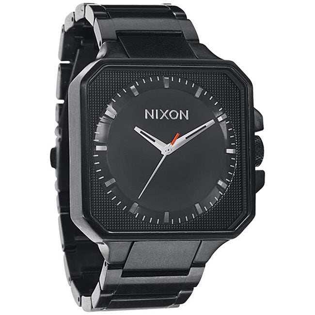 Nixon Platform Mens Stainless Steel Black Watch 