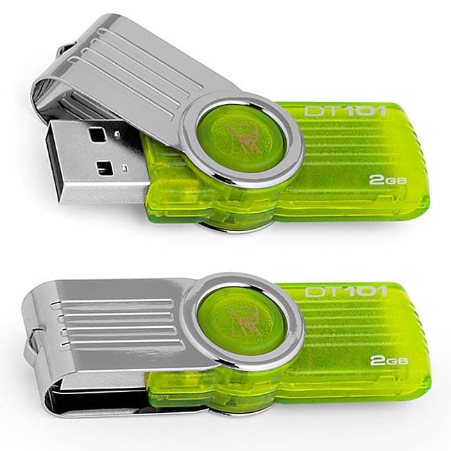 Kingston DataTraveler 101 G2 DT101G2/2GB Flash Drive   2 GB