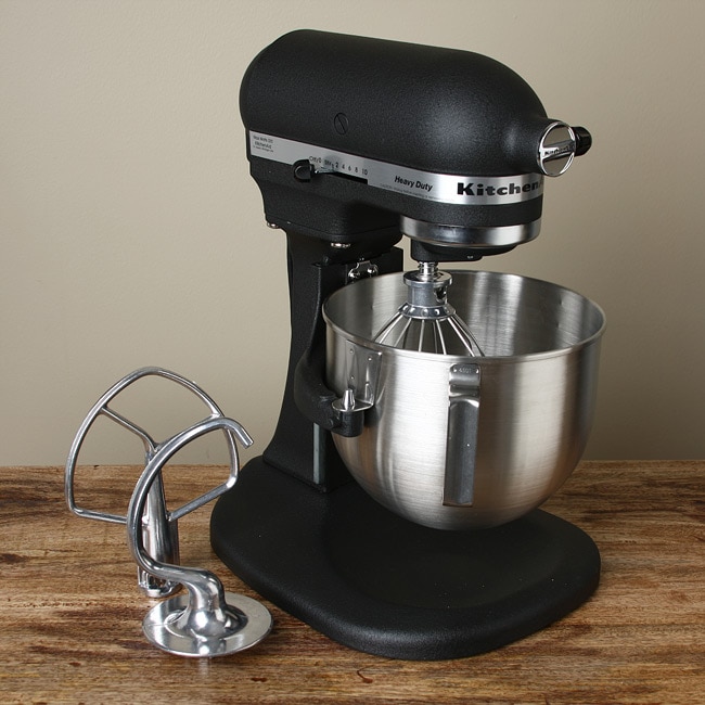 KitchenAid RRKP50BK Imperial Black Professional Heavy Duty 5 quart 