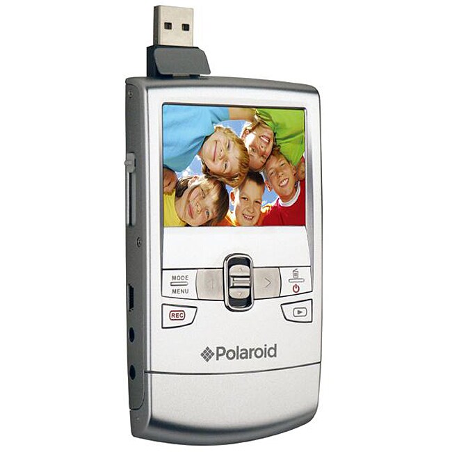 Polaroid DVF 720SC 5MP Silver High definition Digital Camcorder 